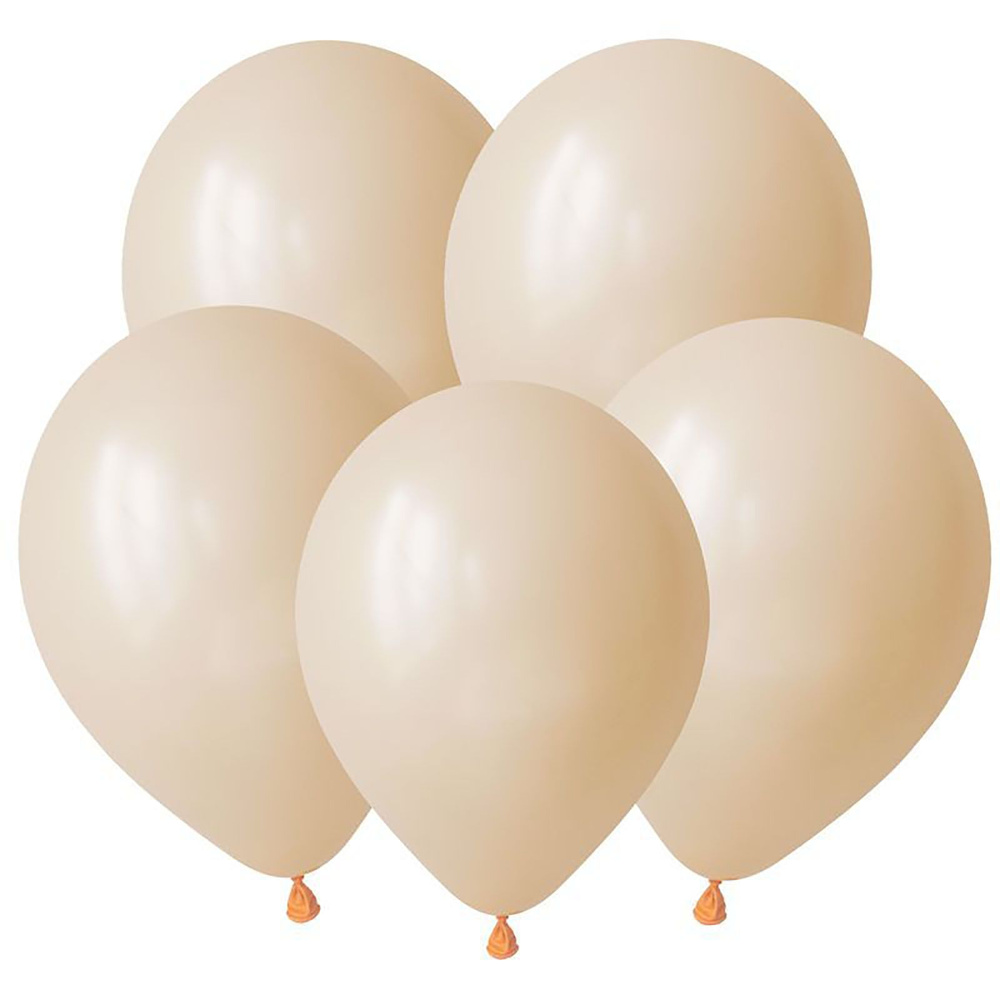 Персик Макаронс, Пастель / Blush Macarons, латексный шар, 30 см, 100 шт  #1