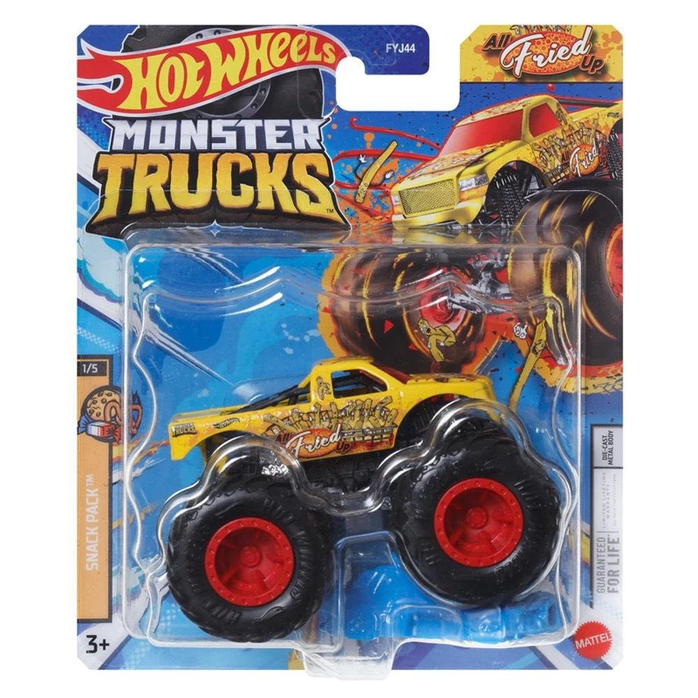 HVH74 Машинка металлическая игрушка Hot Wheels Monster Trucks Монстр трак коллекционная модель ALL FRIED #1