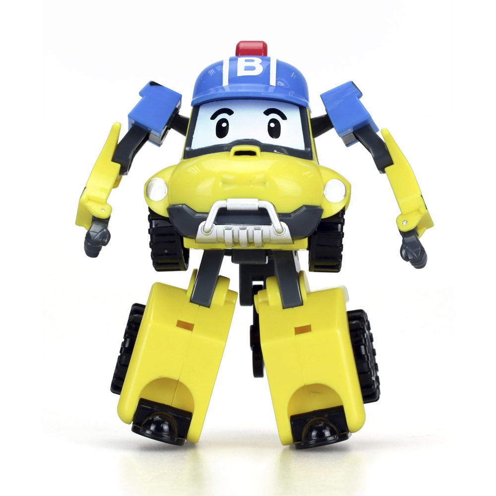 Игрушка робот трансформер Робокар Поли, Баки трансформер 10 см, Robocar Poli, MRT-0655  #1