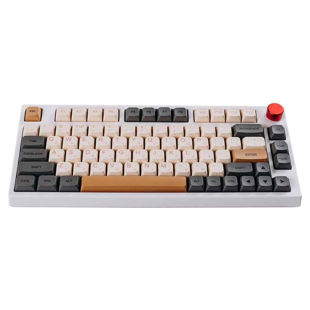 Клавиатура Epomaker TH80 Pro Keyboard Budgerigar White Dawn #1