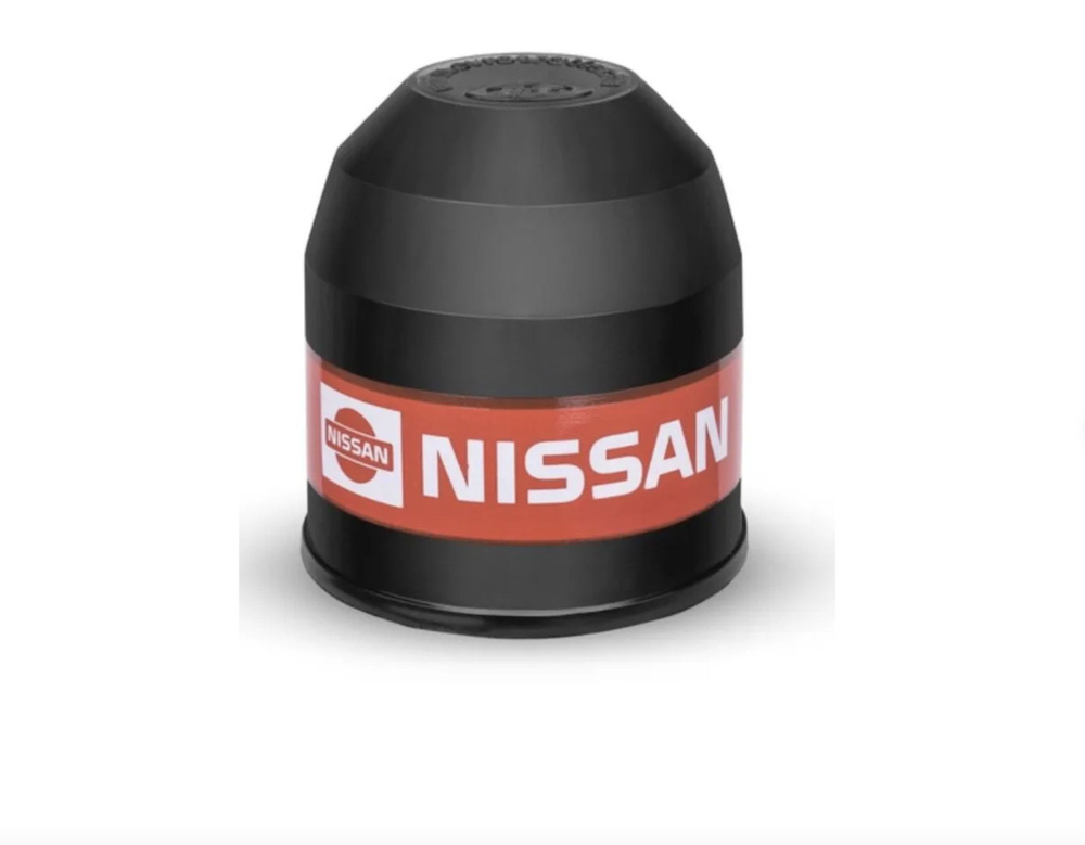 Колпачок на шар фаркопа для Nissan, пластик, черный #1