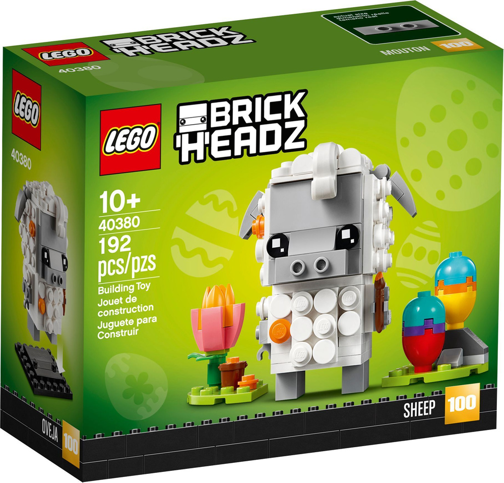 Конструктор LEGO BrickHeadz 40380 Пасхальная овечка #1