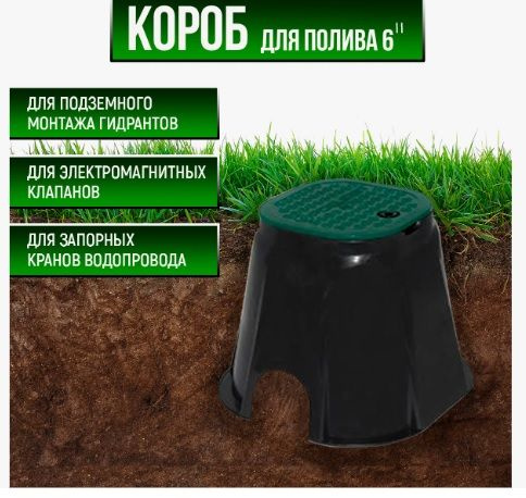 Короб клапанный 6" дюймов POELSAN Турция #1