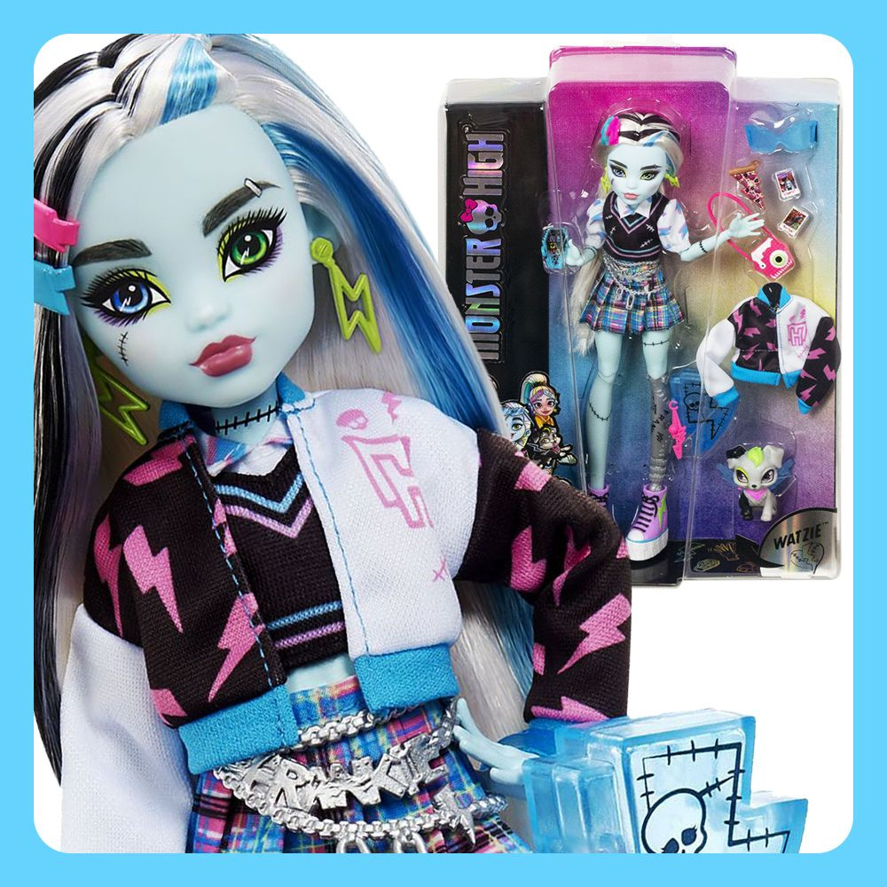 Кукла Монстр Хай Фрэнки Штейн (3-е поколение, 2022) (Monster High Doll Frankie Stein)  #1