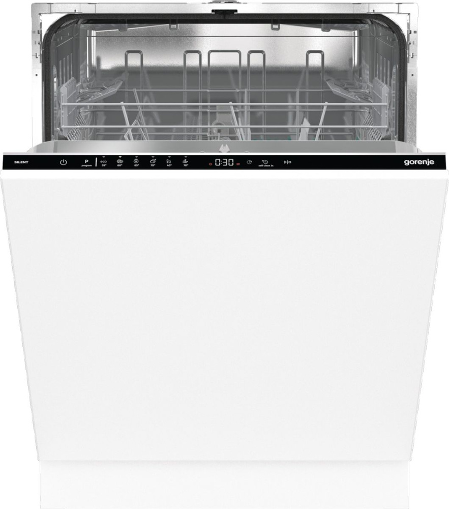 Встраиваемая посудомоечная машина Gorenje GV642E90, полноразмерная, 13 комплектов, 6 программ, защита #1