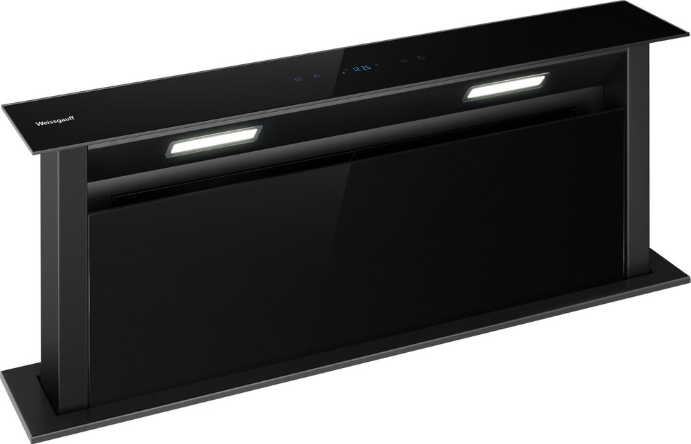 Кухонная встраиваемая вытяжка Weissgauff Down Draft 900 Touch Premium Black + Комплект для установки #1