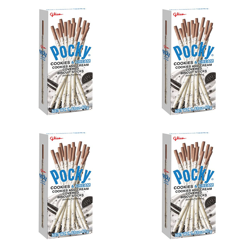 Печенье Pocky Cookies & Cream 4шт по 40гр #1