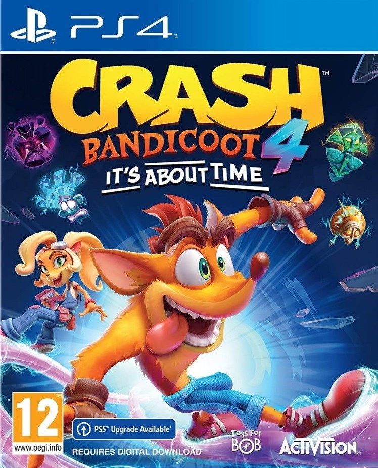 Игра Crash Bandicoot 4: It’s About Time (русские субтитры) (PS4) Новый (PlayStation 4, Русские субтитры) #1