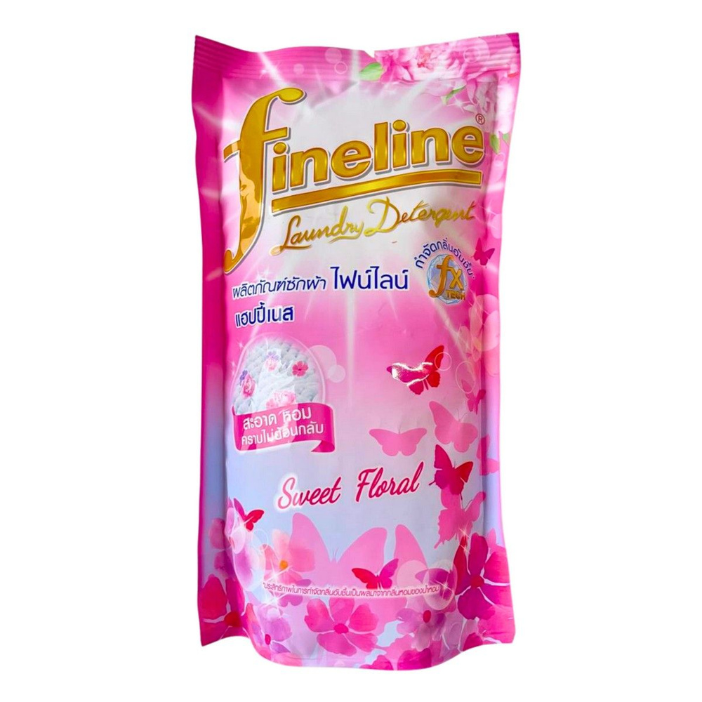 Fineline Гель для стирки концентрированный Sweet Floral, розовый, 400 мл  #1