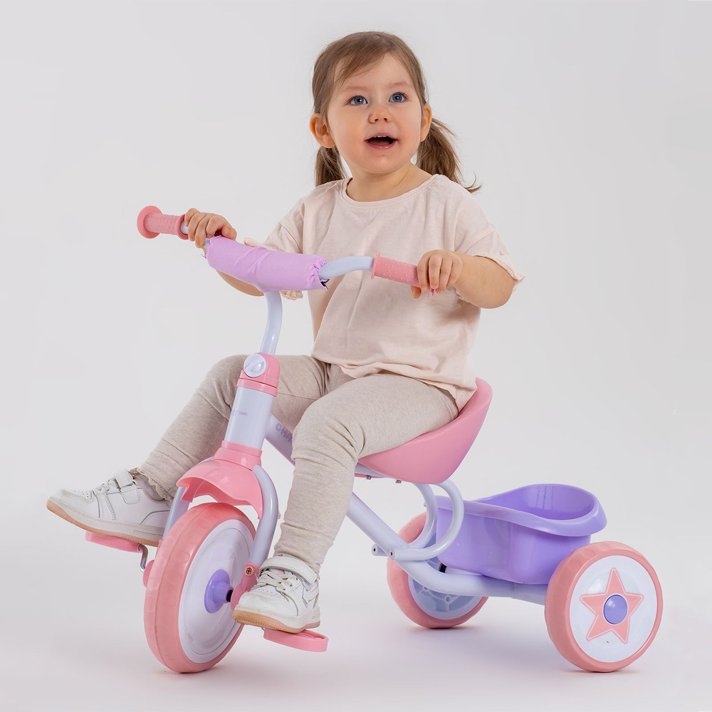 Детский трехколесный велосипед Rant basic Champ RB251, Pink #1