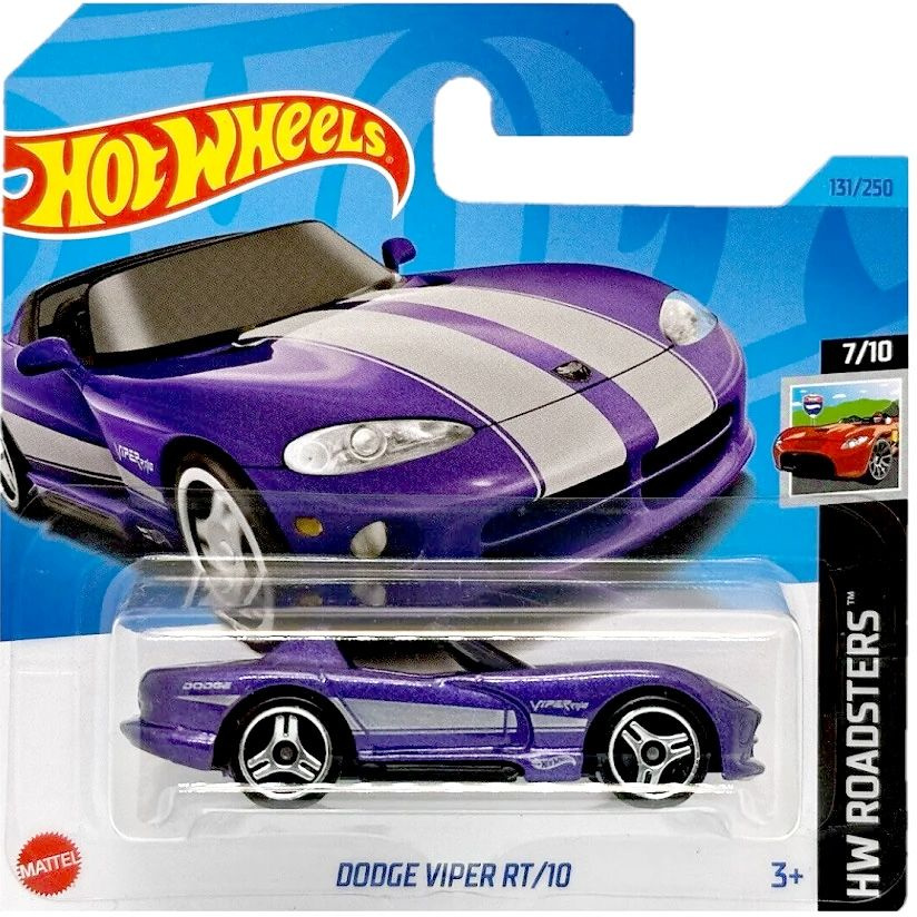 Машинка Hot Wheels Базовой коллекции Dodge Viper RT/10 131/250 (5785 HKK11) #1