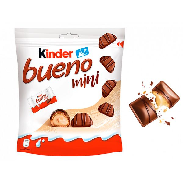 Шоколадные батончики Kinder Bueno Mini, 108 гр #1