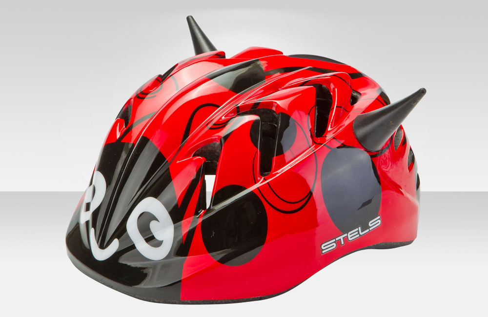 Шлем Stels MV7 детский защитный для велосипеда, роликов, спортивный р-р 48-52  #1
