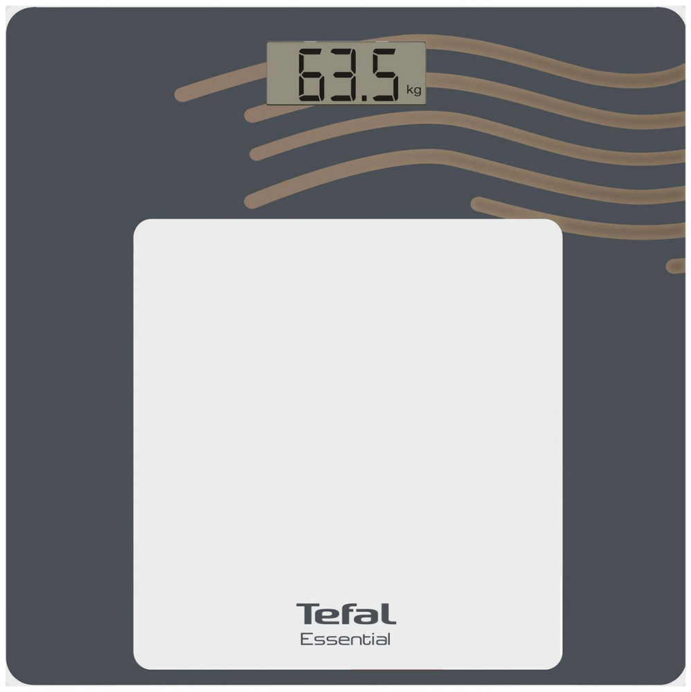 Весы напольные электронные Tefal Essential Dunes Collection PP1330V0, LED дисплей, точность измерения #1