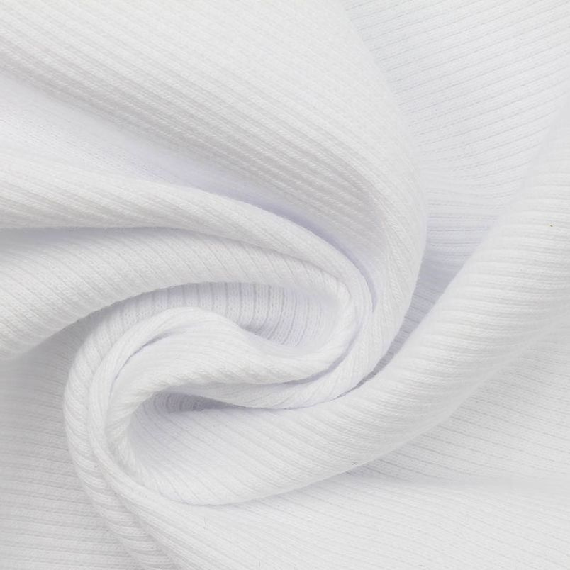 Ткань для подвяза, Кашкорсе, цвет белый , ширина 120 см (чулок ) отрез 60 см  #1