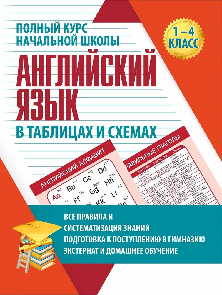 Английский язык в таблицах и схемах. Полный курс начальной школы 1-4 класс | Сидорова И. В.  #1