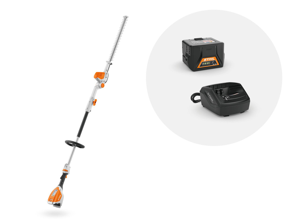 Аккумуляторный высоторез Stihl HLA 56, КОМПЛЕКТ С AK 20 И З У AL 101 АРТ. № HA012000005  #1