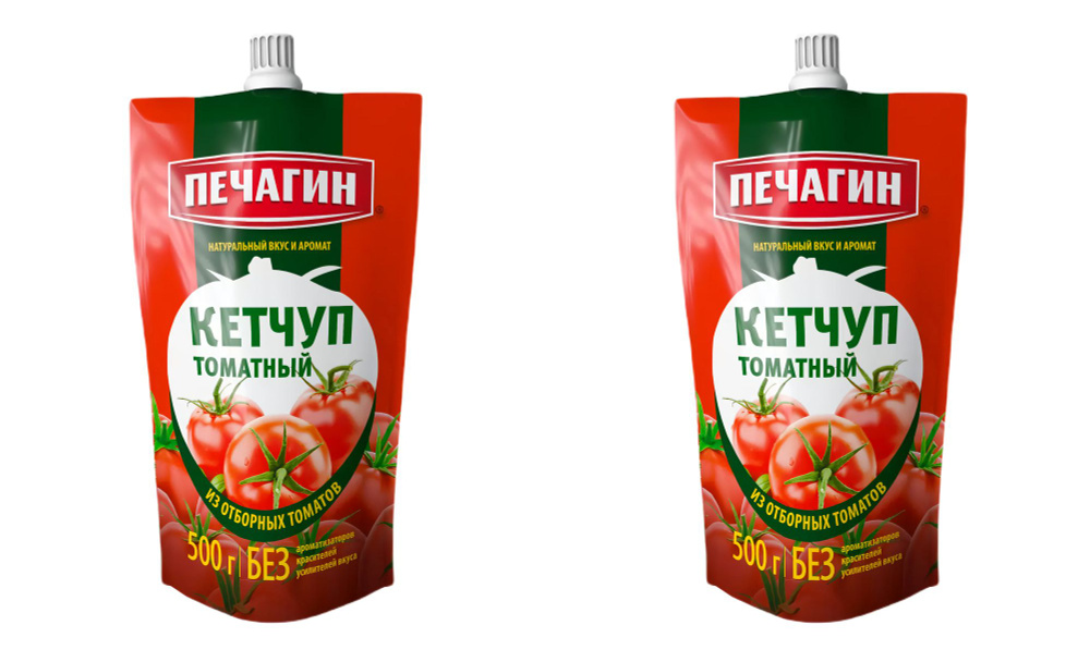 Pechagin Professional кетчуп Томатный 500 г - 2 штуки/ #1