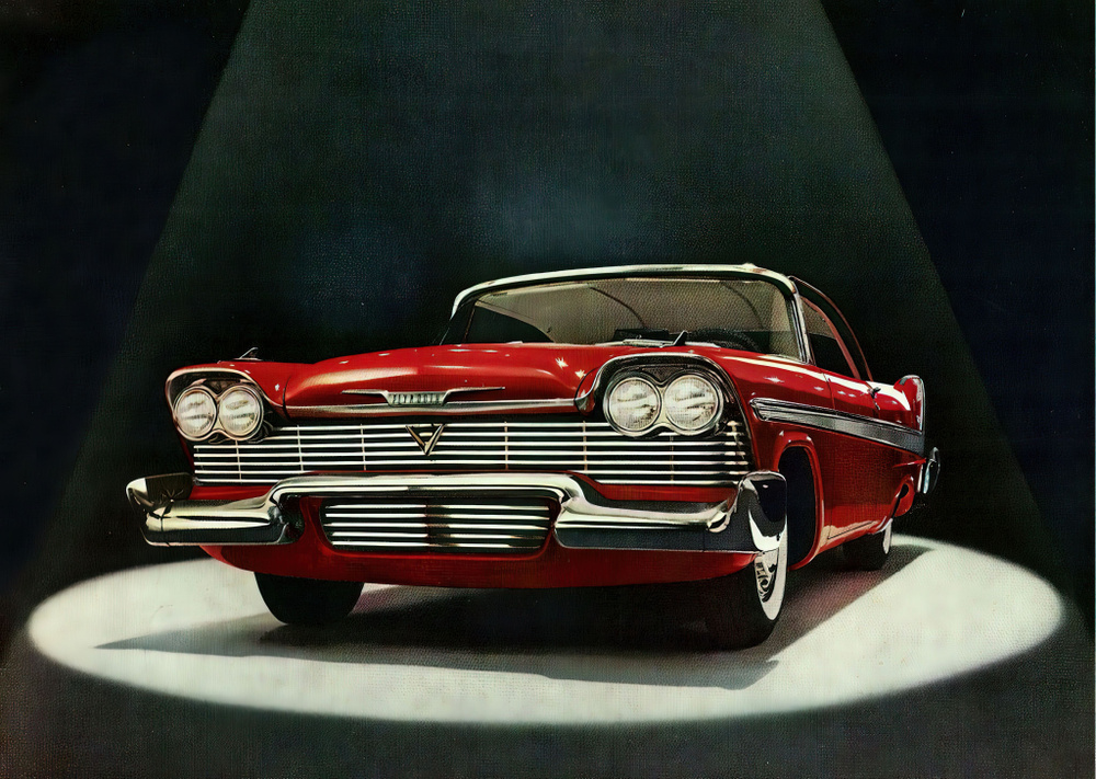 Плакат Постер - Ретро автомобили америка #1