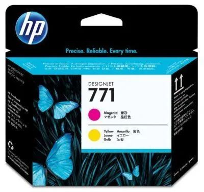 Печатающая головка оригинальная HP 771 / CE018A пурпурный, желтый (magenta, yellow) для HP DJ Z6200 (CE018A) #1