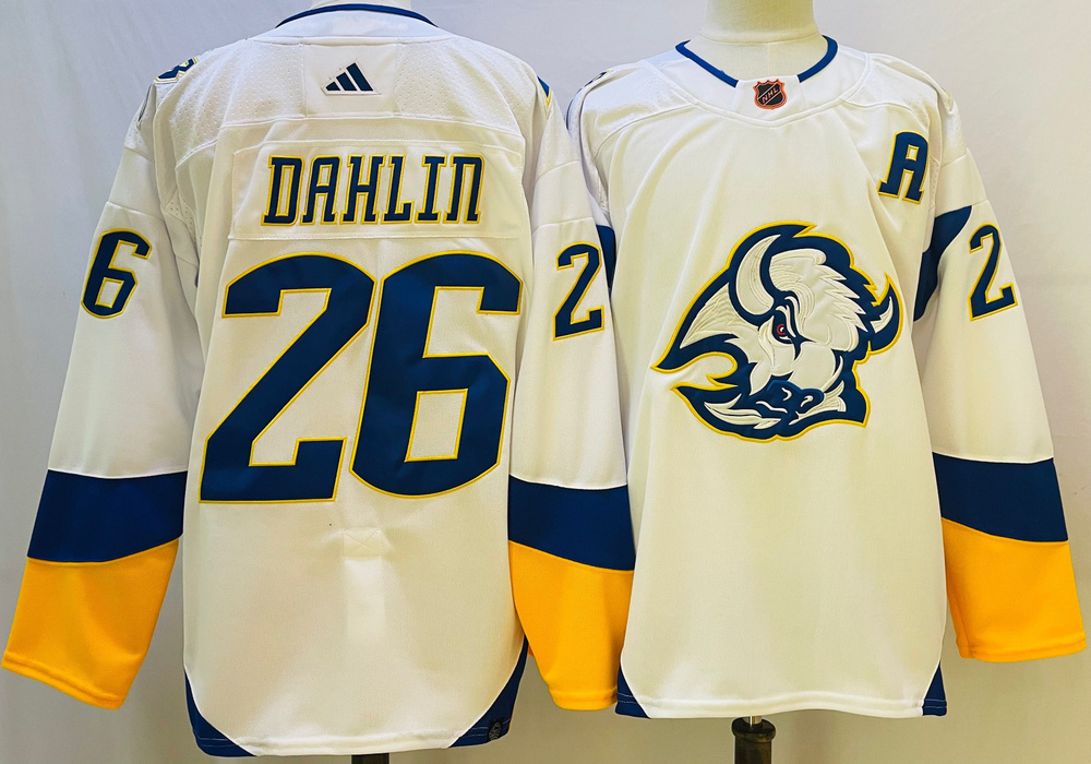 NHL джерси хоккейная Баффало Сэйбрз Buffalo Sabres Jersey 26 Alex Dahlin #1