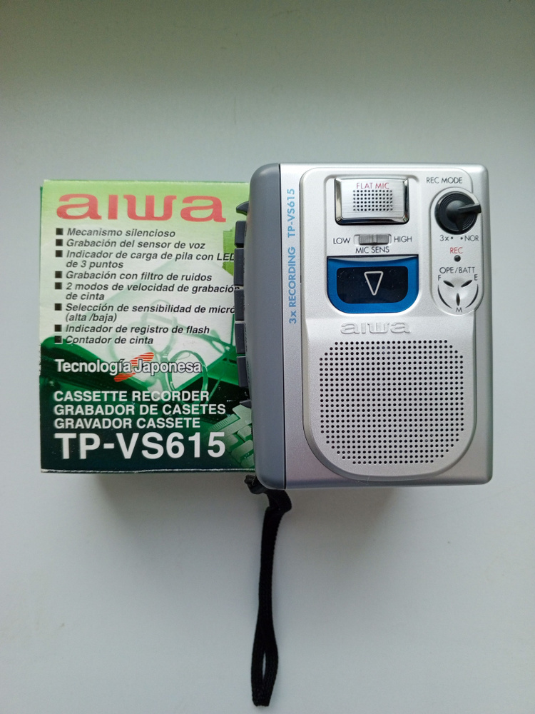 AIWA Кассетный плеер TP-VS615, серебристый #1