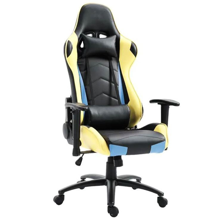 CyberZone Игровое компьютерное кресло, белое с черным 17 #1