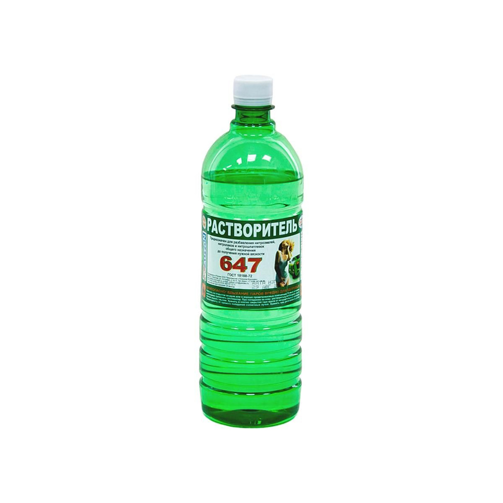 Универсальный разбавитель растворитель 647 Полихим бутыль 1 л.  #1
