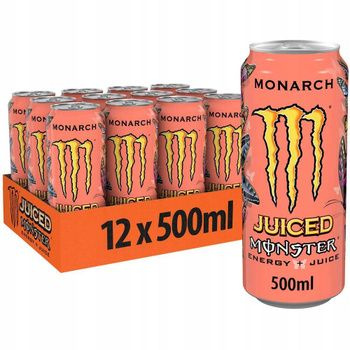 Энергетик Monster Energy Monarch 12шт по 500мл из Европы #1