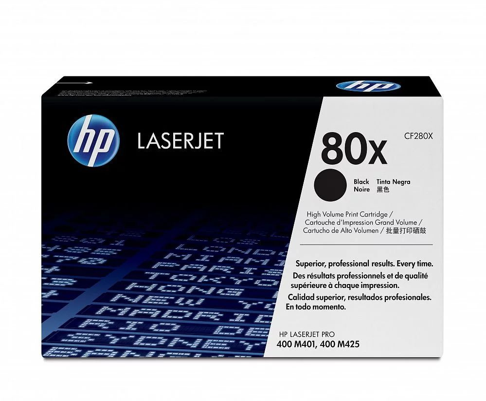 Картридж CF280X (80X) для принтера HP LaserJet Pro 400 M401a; M401d; M401dn; M401dne; M401dw  #1