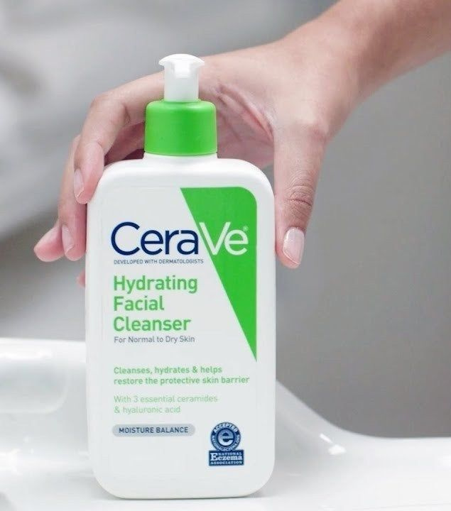 Увлажняющее очищающее средство для лица CeraVe Hydrating Facial Cleanser 355мл  #1