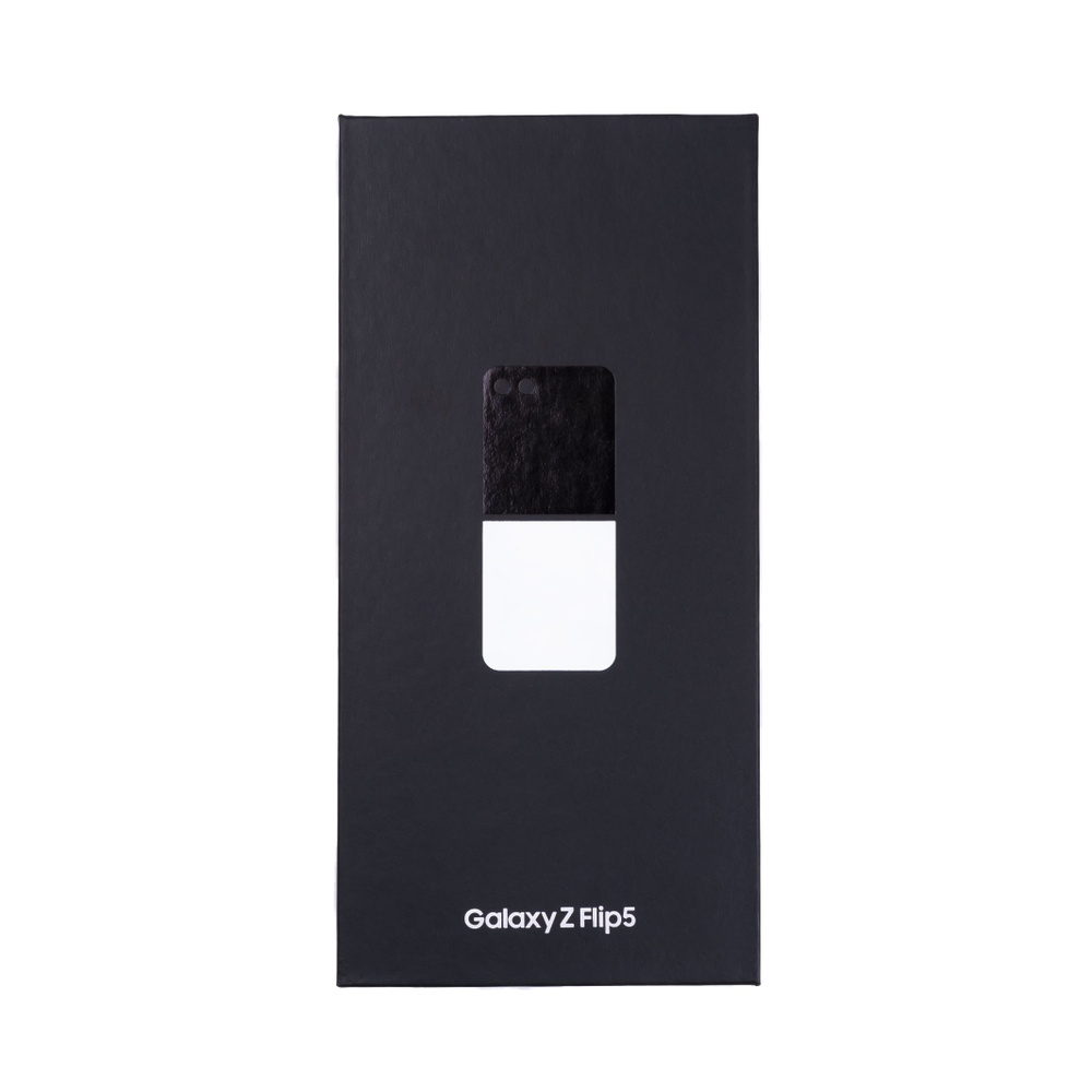 Коробка для Samsung Galaxy Z Flip5 с кабелем в комплекте / Коробка для Самсунга Галакси З Флип 5 / Бежевый #1