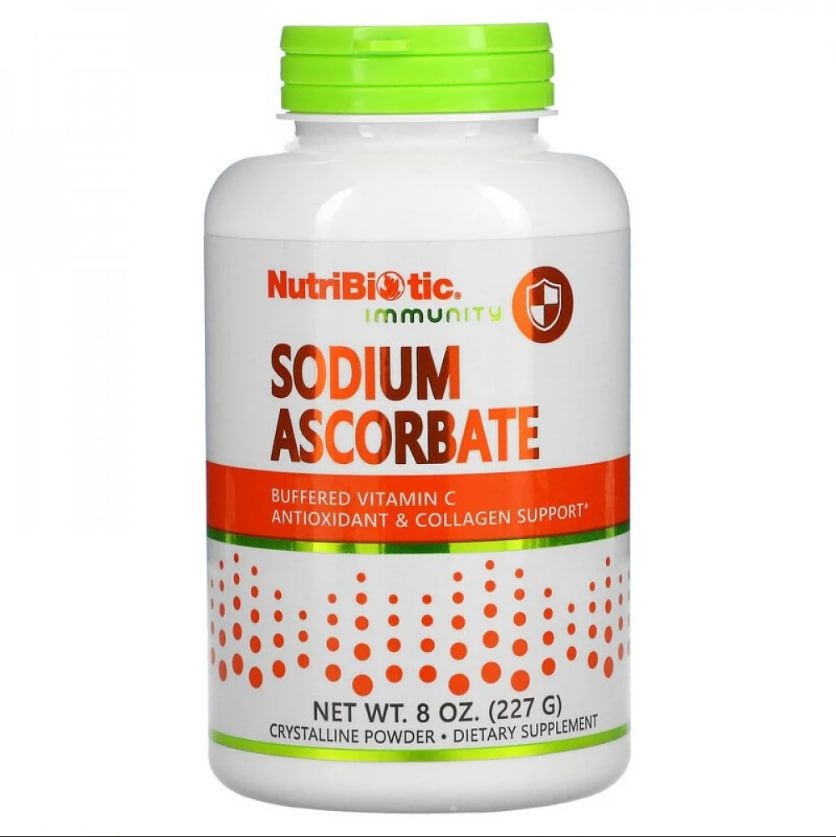 NutriBiotic аскорбат натрия, 227 г #1