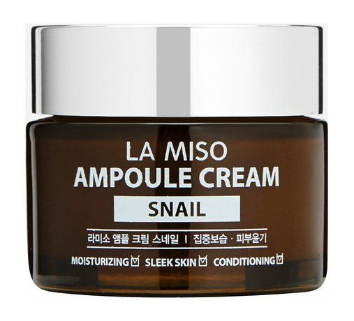 Ампульный крем для лица с экстрактом слизи улитки Ampoule Cream Snail, 50 мл  #1