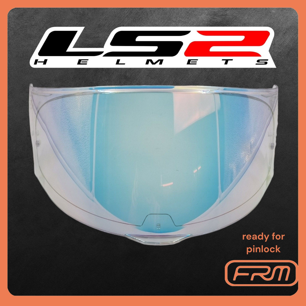Визор для шлема LS2 FF320 FF353 FF800 светло-красно-золотой #1