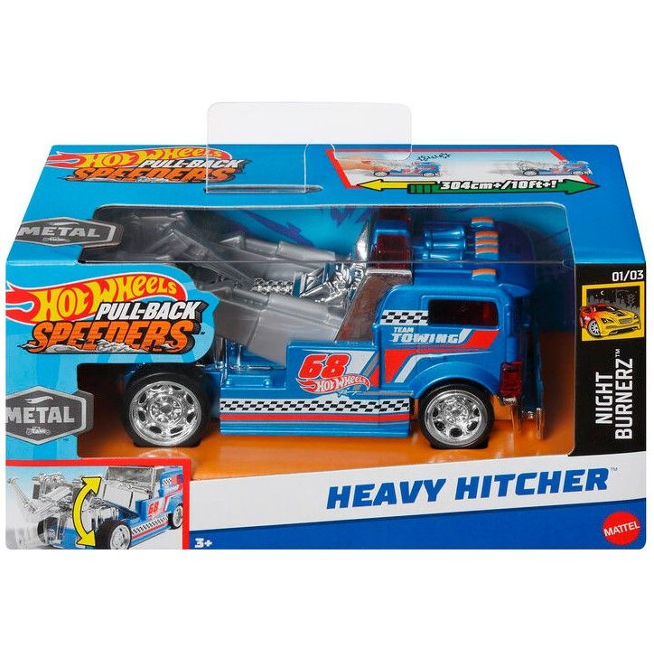 Машинка Хот вилс инерционная игрушка Hot Wheels Speeders HEAVY HITCHER HPT04_HPR80  #1