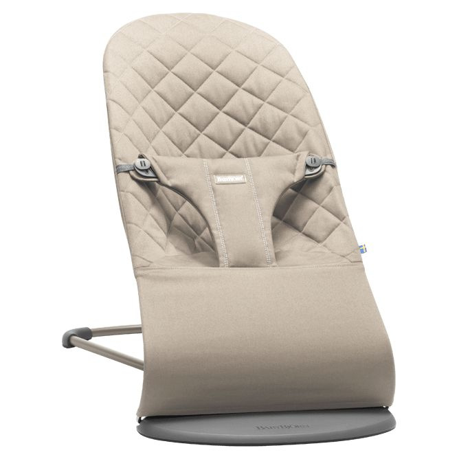 Кресло-шезлонг BabyBjorn Bliss Woven Classic quilt Sand Grey 0062.17 #1