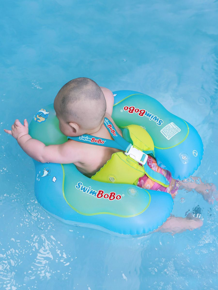 Надувной круг для плавания Без навеса защита от солнца для малышей детский SwimBoBo  #1