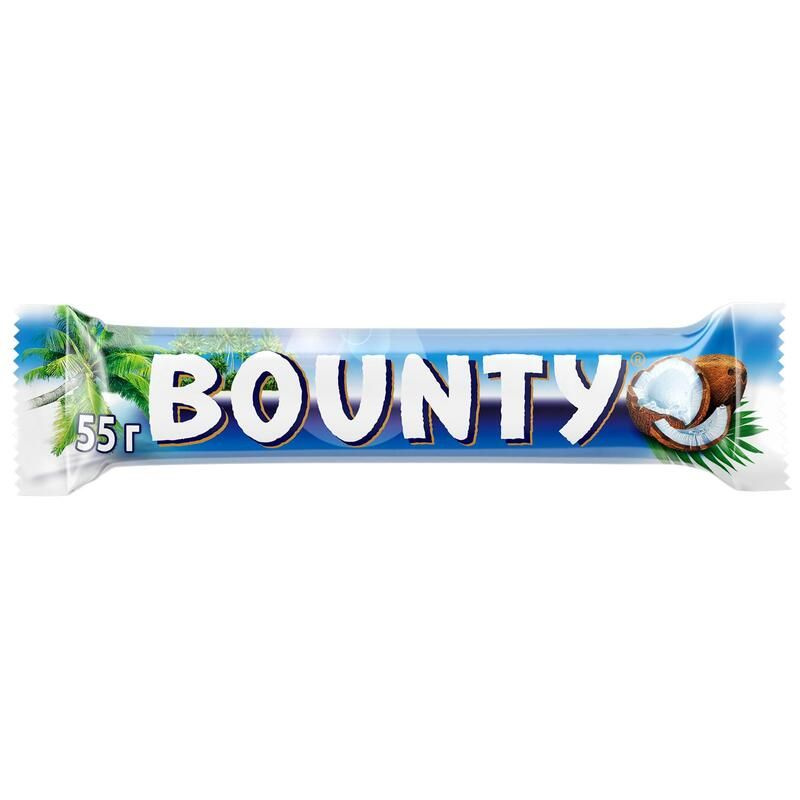 Шоколадный батончик Bounty 55 г #1
