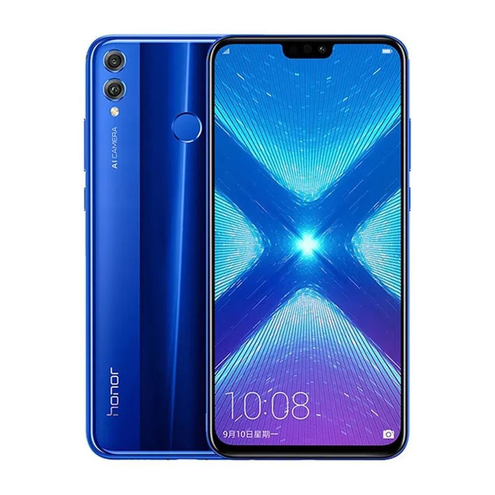 Honor Смартфон 8X-6/128-BL Global 6/128 ГБ, темно-синий #1