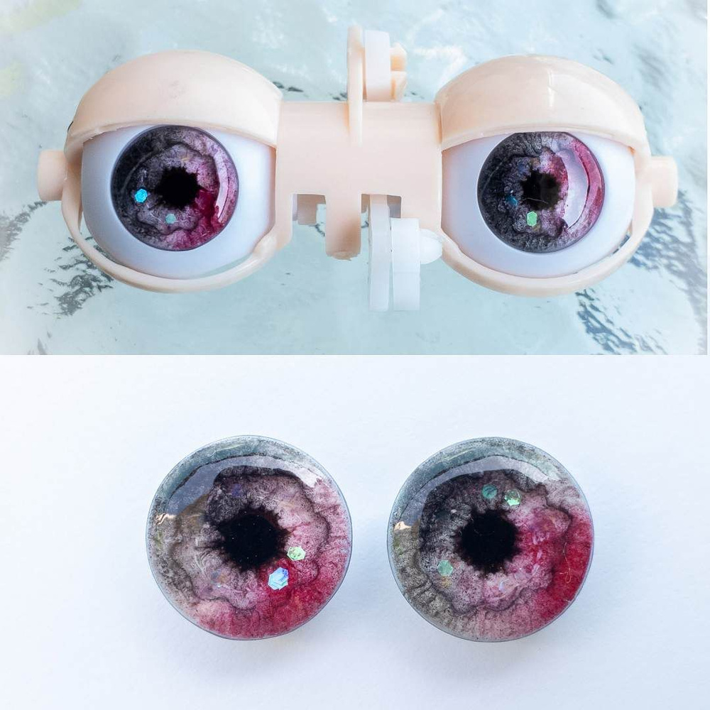 Ооак Трехмерные глаза 3D чипы для Блайз #1