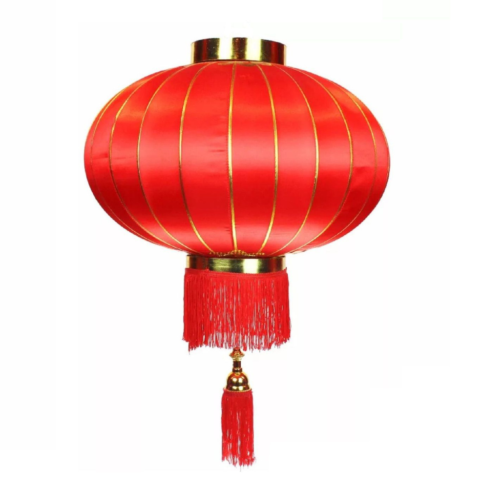 Китайский фонарь d-58 см красный #1