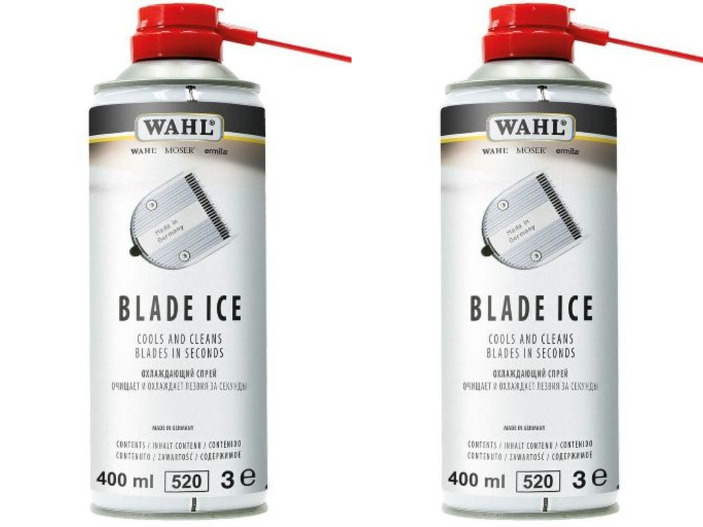 Wahl Охлаждающий универсальный спрей для машинок Blade Ice 2 шт Х 400мл, 2999-7900  #1