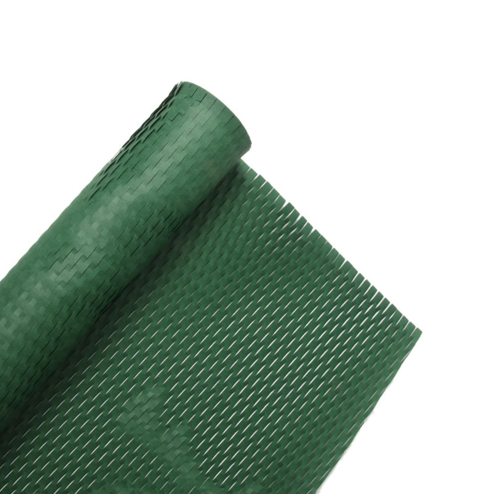 Сотовая бумага в рулоне 80г/м 50см х 9,2м, т.зеленый #1