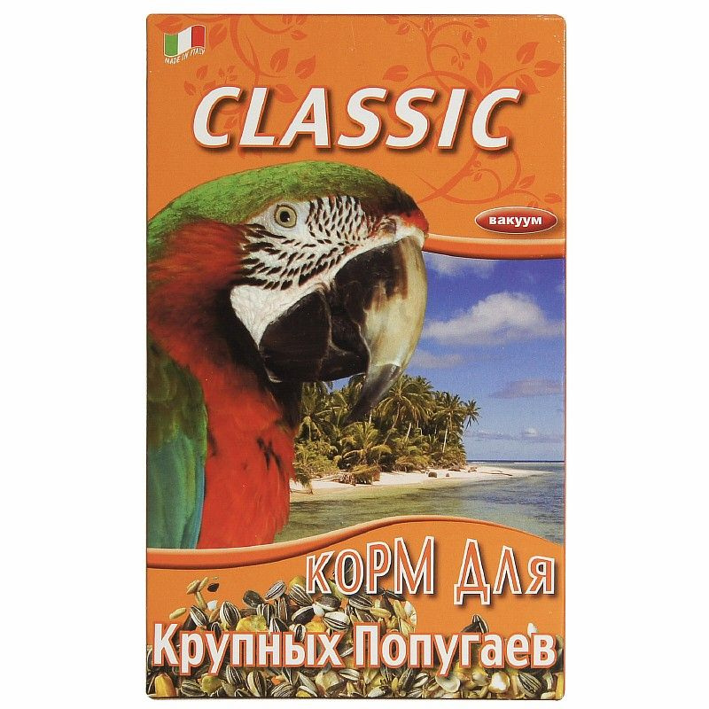 Fiory Classic / Корм Фиори для Крупных попугаев, 600 г #1