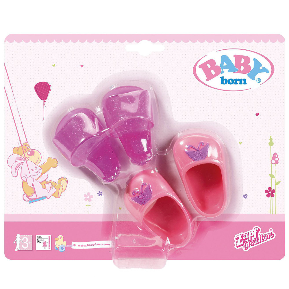 Обувь для кукол Baby Born 2 пары Zapf Creation #1