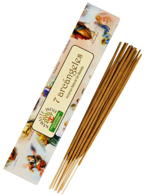 7 ARCHANGELS Natural Masala Incense, Namaste India (7 АРХАНГЕЛОВ натуральные масала благовония, Намасте #1