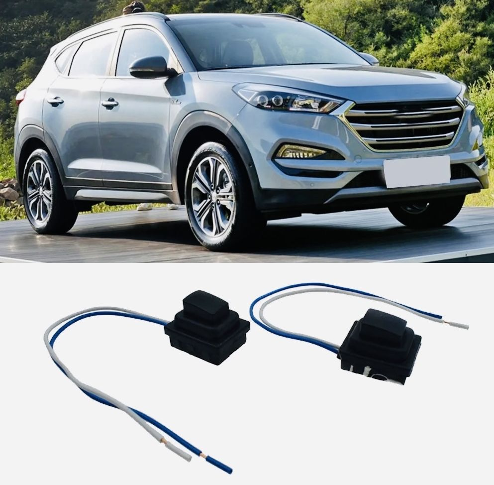 Кнопка двери бесключевого доступа Hyundai Tucson/хендай туксон 82661-D3710 82651-D3710 2 шт левая и правая. #1