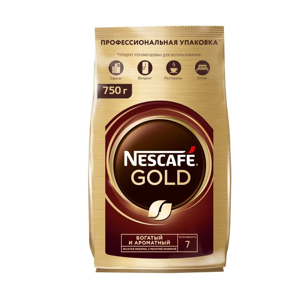 Nescafe Gold кофе растворимый, 750 г #1