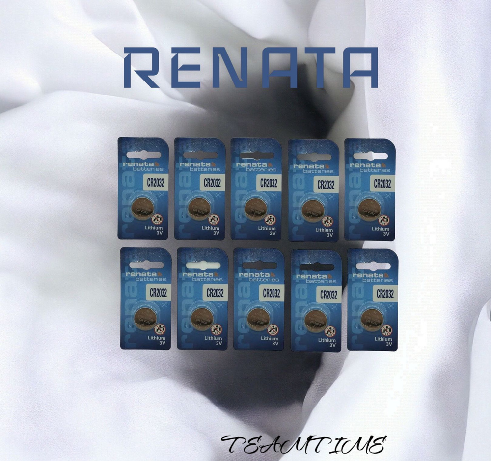 батарейка renata 2032 10шт #1